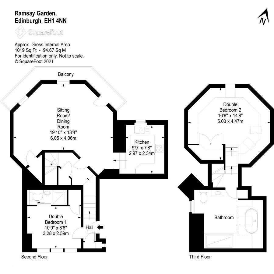 אדינבורו Luxury Royal Mile Apartment By The Castle - Sleeps 4 מראה חיצוני תמונה